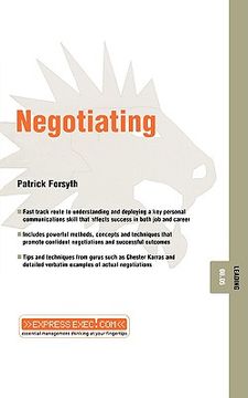 portada negotiating (en Inglés)