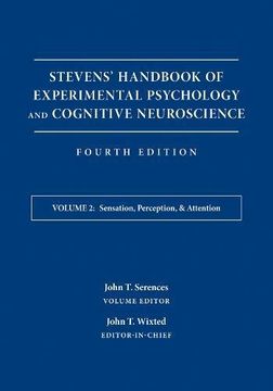 portada Stevens' Handbook of Experimental Psychology and Cognitive Neuroscience, Sensation, Perception, and Attention (en Inglés)