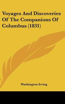portada voyages and discoveries of the companions of columbus (1831) (en Inglés)