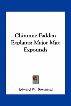 portada chimmie fadden explains: major max expounds (en Inglés)