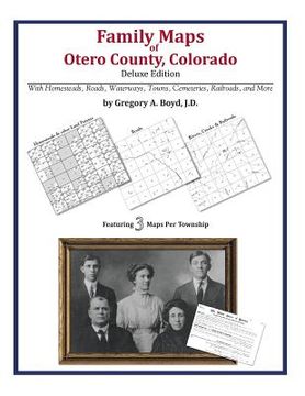 portada Family Maps of Otero County Colorado (en Inglés)
