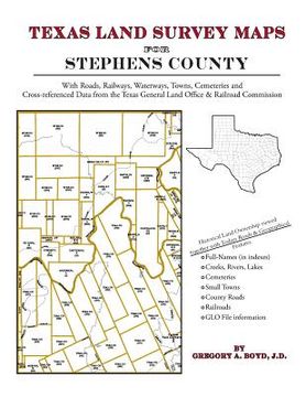 portada Texas Land Survey Maps for Stephens County (en Inglés)