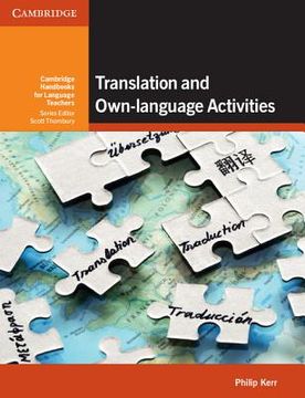 portada Translation and Own-Language Activities (Cambridge Handbooks for Language Teachers) (in English)
