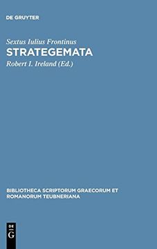portada Strategemata (Bibliotheca Teubneriana) (en Inglés)