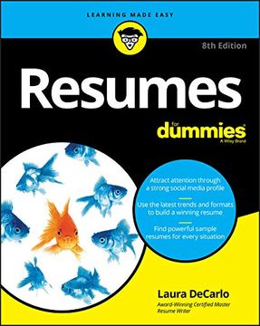 portada Resumes for Dummies (en Inglés)