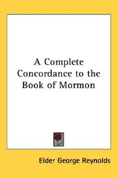 portada a complete concordance to the book of mormon a-k