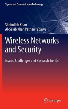portada wireless networks and security: issues, challenges and research trends