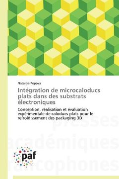 portada Integration de Microcaloducs Plats Dans Des Substrats Electroniques