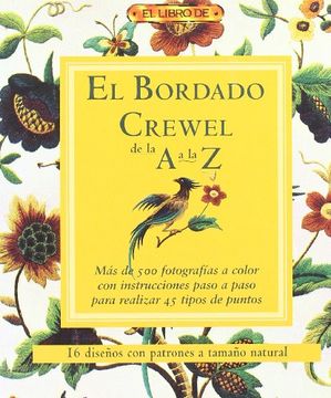 portada El Bordado Crewel de la a la z (in Spanish)