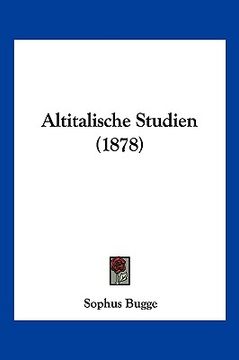 portada Altitalische Studien (1878) (in German)