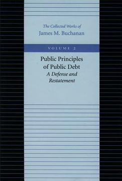 portada public principles of public debt (en Inglés)