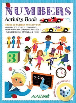 portada Numbers Activity Book (Alain Gree Activity Book) (in English)