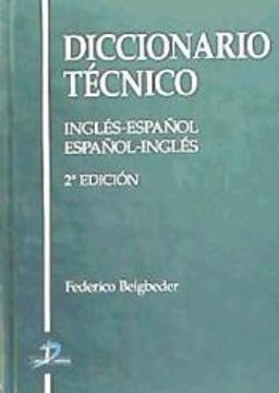 portada Diccionario Técnico: Inglés-Español (in Spanish)