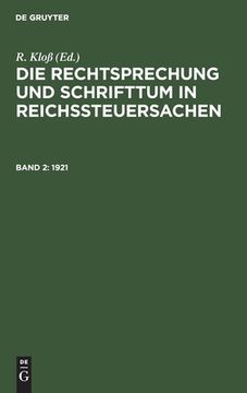 portada 1921 (German Edition) [Hardcover ] (en Alemán)