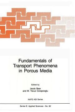 portada Fundamentals of Transport Phenomena in Porous Media (en Inglés)