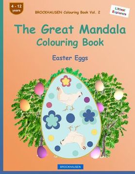 portada BROCKHAUSEN Colouring Book Vol. 2 - The Great Mandala Colouring Book: Easter Eggs (en Inglés)
