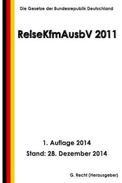 portada ReiseKfmAusbV 2011 (in German)