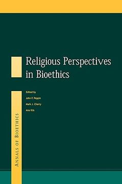 portada religious perspectives on bioethics (en Inglés)