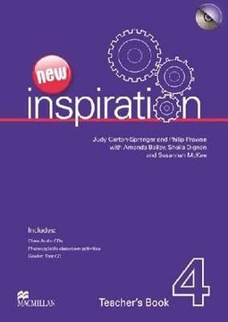 portada New Inspiration Level 4: Teacher's Book, Test and Audio cd Pack 
