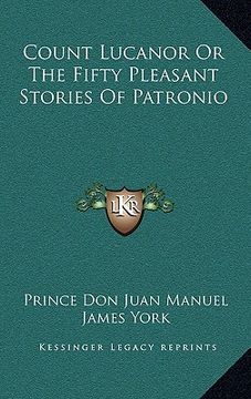 portada count lucanor or the fifty pleasant stories of patronio