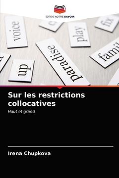 portada Sur les restrictions collocatives (en Francés)