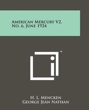 portada american mercury v2, no. 6, june 1924 (en Inglés)