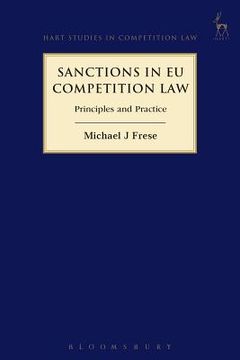 portada Sanctions in Eu Competition Law: Principles and Practice (en Inglés)