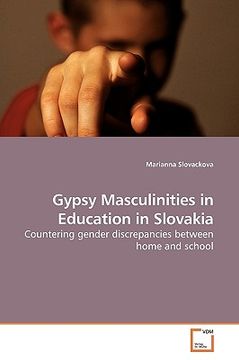 portada gypsy masculinities in education in slovakia (en Inglés)