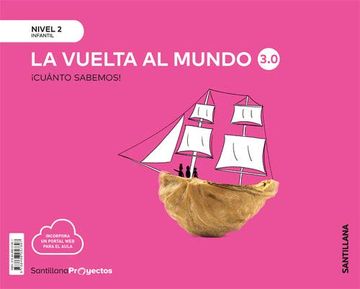 portada Cuanto Sabemos Nivel 2 la Vuelta al Mundo 3. 0 (in Spanish)