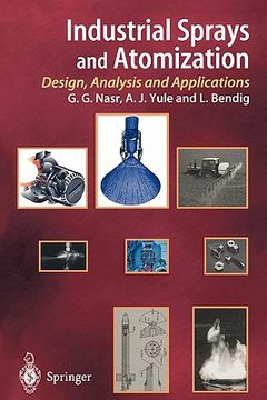 portada industrial sprays and atomization: design, analysis and applications (en Inglés)