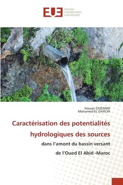 portada Caractérisation des potentialités hydrologiques des sources (en Francés)