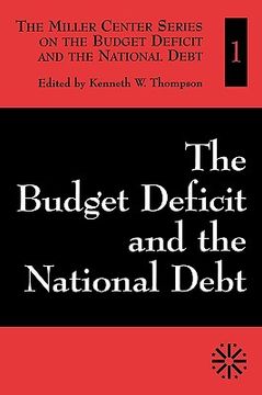 portada the budget deficit and the national debt (en Inglés)