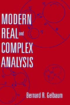 portada modern real and complex analysis (en Inglés)