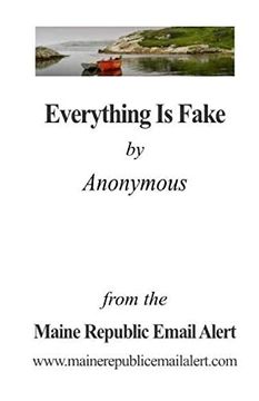 portada Everything is Fake: By Anonymous (en Inglés)