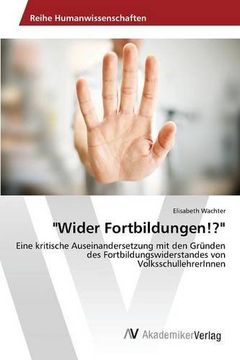 portada "Wider Fortbildungen!?"
