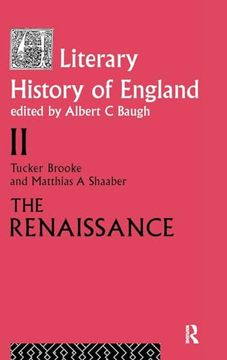 portada A Literary History of England: Vol 2: The Renaissance (1500-1600) (Volume 2: The Renaissance (1500-1600)) (en Inglés)