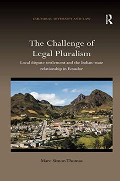 portada The Challenge of Legal Pluralism (Cultural Diversity and Law) (en Inglés)