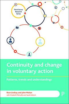 portada Continuity and Change in Voluntary Action: Patterns, Trends and Understandings (Third Sector Research Series) (en Inglés)