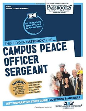 portada Campus Peace Officer Sergeant (in English)