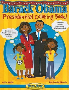 portada barack obama presidential coloring book!