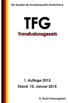 portada Transfusionsgesetz - TFG (en Alemán)