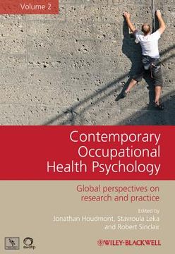 portada Contemporary Occupational Health Psychology, Volume 2: Global Perspectives on Research and Practice (en Inglés)