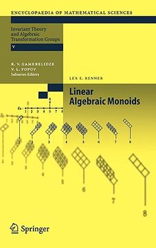 portada linear algebraic monoids (en Inglés)