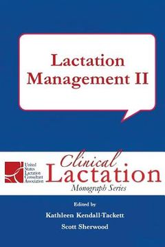 portada Lactation Management II (en Inglés)