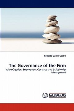 portada the governance of the firm (in English)