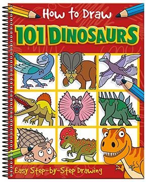 portada How to Draw 101 Dinosaurs (en Inglés)