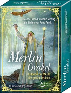 portada Merlin-Orakel? Entdecke die Magie des Großen Druiden: - 44 Karten mit Begleitbuch (in German)