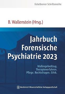 portada Jahrbuch Forensische Psychiatrie 2023 (en Alemán)