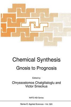 portada chemical synthesis: gnosis to prognosis (en Inglés)