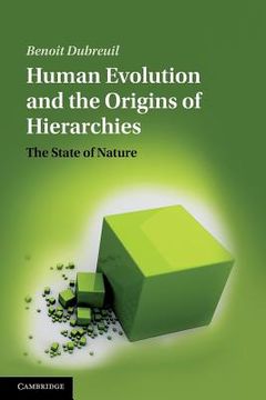 portada Human Evolution and the Origins of Hierarchies Paperback (en Inglés)